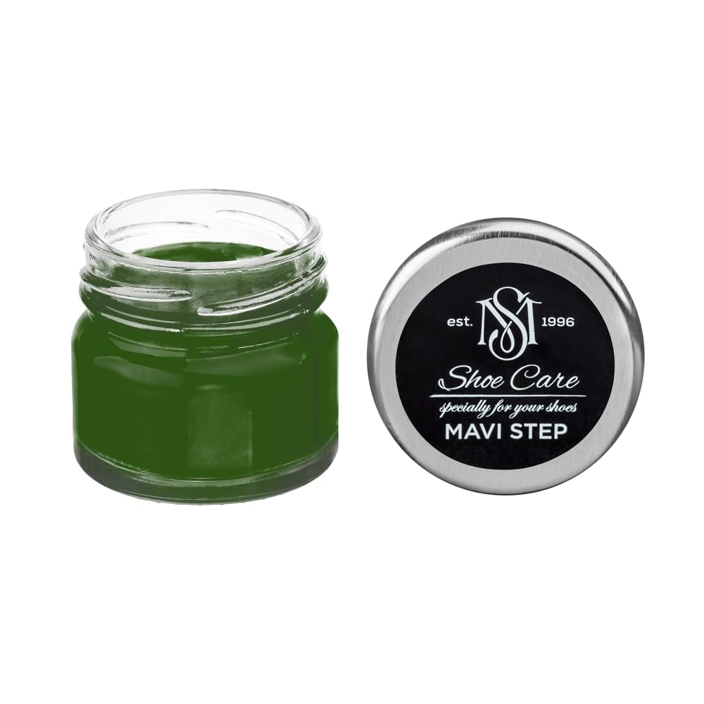 Crème Daim MAVI STEP Soin Conditionneur de Couleur Poix Mate NCS S 5540-G30Y Haute Précision