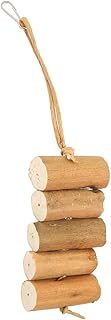 Bird Chew Toys Bird Toys Sola Log Hanging Bird Cage Toy for Small Size Pets, Lightweight Sola Wood for Parrots Parakeet Cockatiel