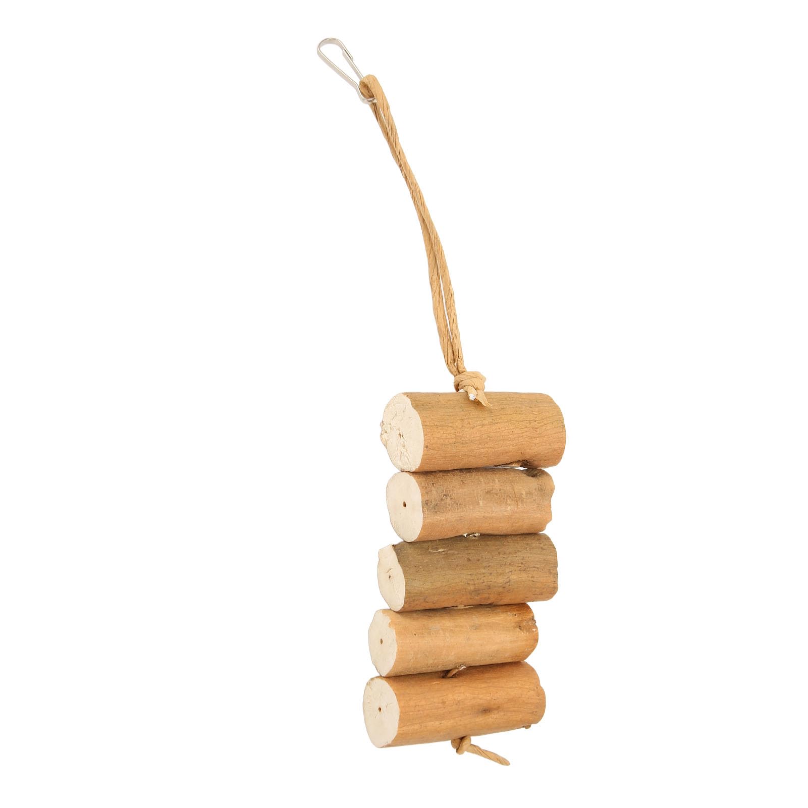 RASTKY Sola Log Bird Toys Bite Resistant Teeth Grinding for Parakeet and Cockatiel, Soft Sola Wood Bird Chew Toys for Nibbling and Exercise, 1 X Chew Included