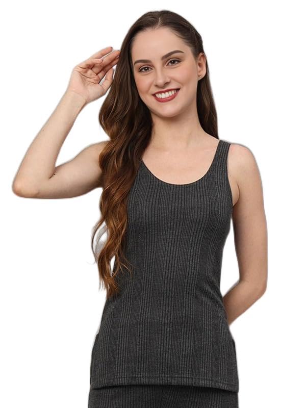 esoroucha Thermal Solid Sleeveless Top for Women-picture-50