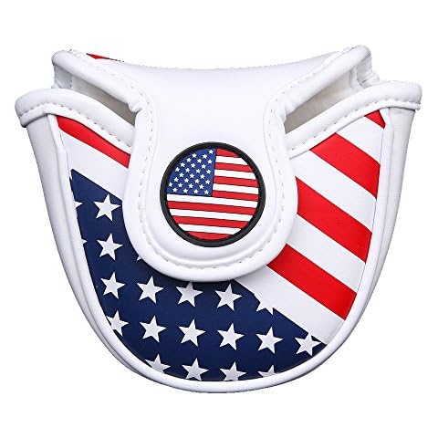 Cubierta de cabeza de mazo con cierre magnético para golf Cover