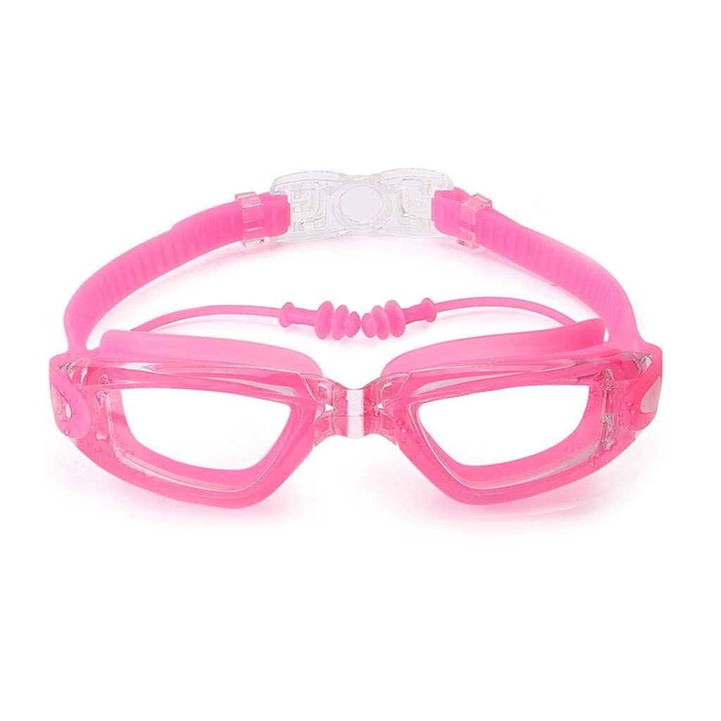 Lunettes de natation adultes et enfants avec large équipement de bain anti-buée