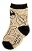 Justice League Batman Superman Baby Socks, 6 Pack (Size: 0-6 mo. / Shoe Size: 1-2, Multicolor)