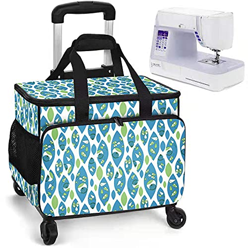 Buy Sewing Machine Carrying Case,Collapsible Trolley Bag with Wheels