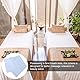 Schönheits-Massage-Bettlaken, Salon-Massage-Badekurort-Couch weicher Baumwollbett-Abdeckungs-Schutz mit Gesichtsatemloch(Hellblau)