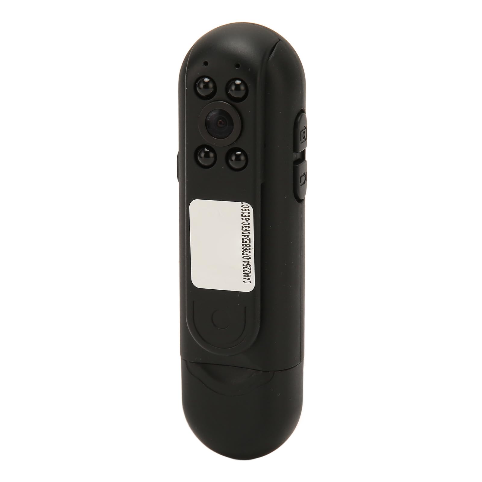 DAUZ Pocket Camcorder, Mini Body Worn Camera 170 Degree Wide Angles 1080P One Button Operation WiFi for Meeting for Outdoor for Riding