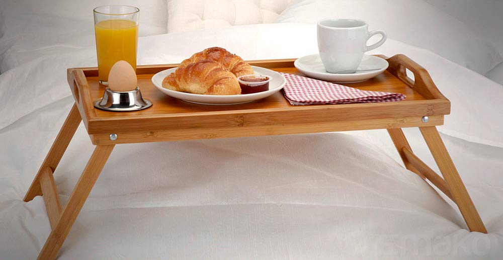 Set 6 Taglieri In Bambù Per Colazione - 22x14cm, Antibatterici E Delicati Sui Coltelli - Foto 11