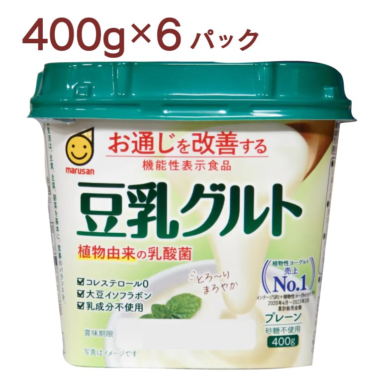 Amazon.co.jp: ベジタブルハート マルサンアイ 豆乳グルト 400g×6