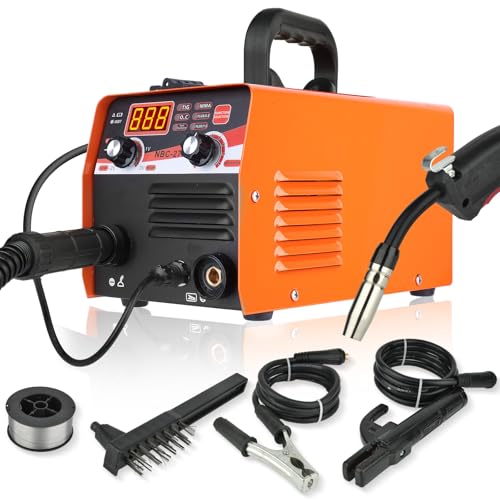 Soldador Inverter 3 en 1 | 220V | 120A MIG/MMA/LIFT TIG | Pantalla LCD | Soldadura sin gas & electrodo | Para acero, hierro, acero inoxidable y más
