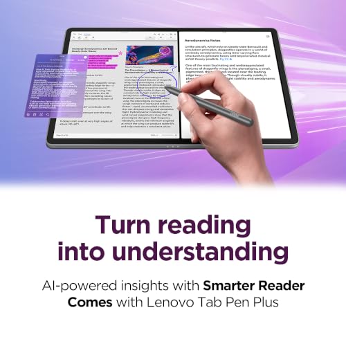 Image of Lenovo Idea Tab Pro Gen 2 Tablet + Pen & Folio Case - 13″ 3.5K IPS Touchscreen Display - 144Hz - Qualcomm Snapdragon 8s CPU - 8GB Memory - 128GB Storage - Integrated Qualcomm Adreno 825 GPU