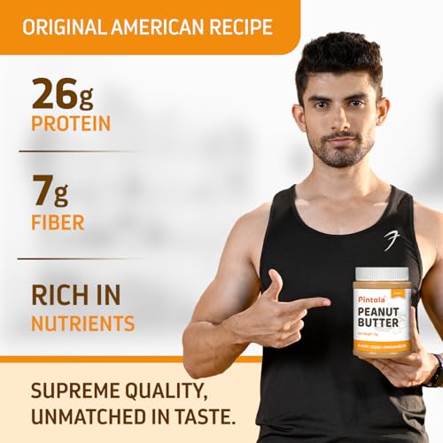 Image of Pintola Combo - Classic Peanut Butter Creamy 1Kg + Rice Cake Multigrain Salted 130g, 100% Pure Roasted Peanuts butter, Smooth, 26g Protein, High Fibre, Nut Butter With Organic Rice Cakes