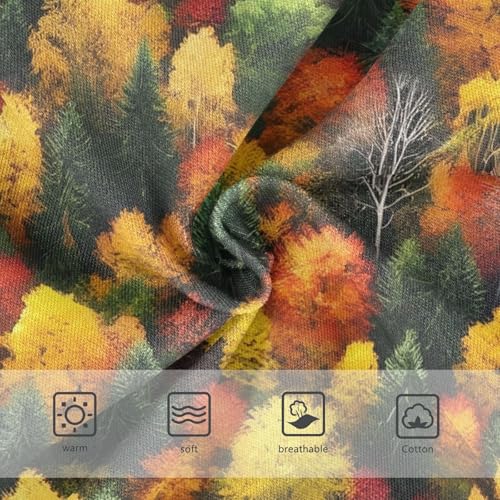 Autumn Forest Colors Girls Underwear Toddlers 2t Cotton Cute Panties Girl Funny Kids Undies Briefs3