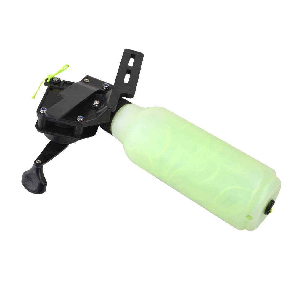 Tiro con Arco Carrete de Pesca con Cuerda de 40 m Bowfishing Reel para Arco Recurvo Arco Compuesto Caza Pesca Aparejo Accesorio con Flechas de Pesca