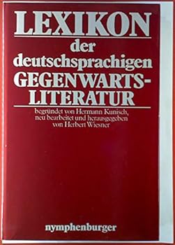 Hardcover Lexikon der deutschsprachigen Gegenwartsliteratur (German Edition) [German] Book