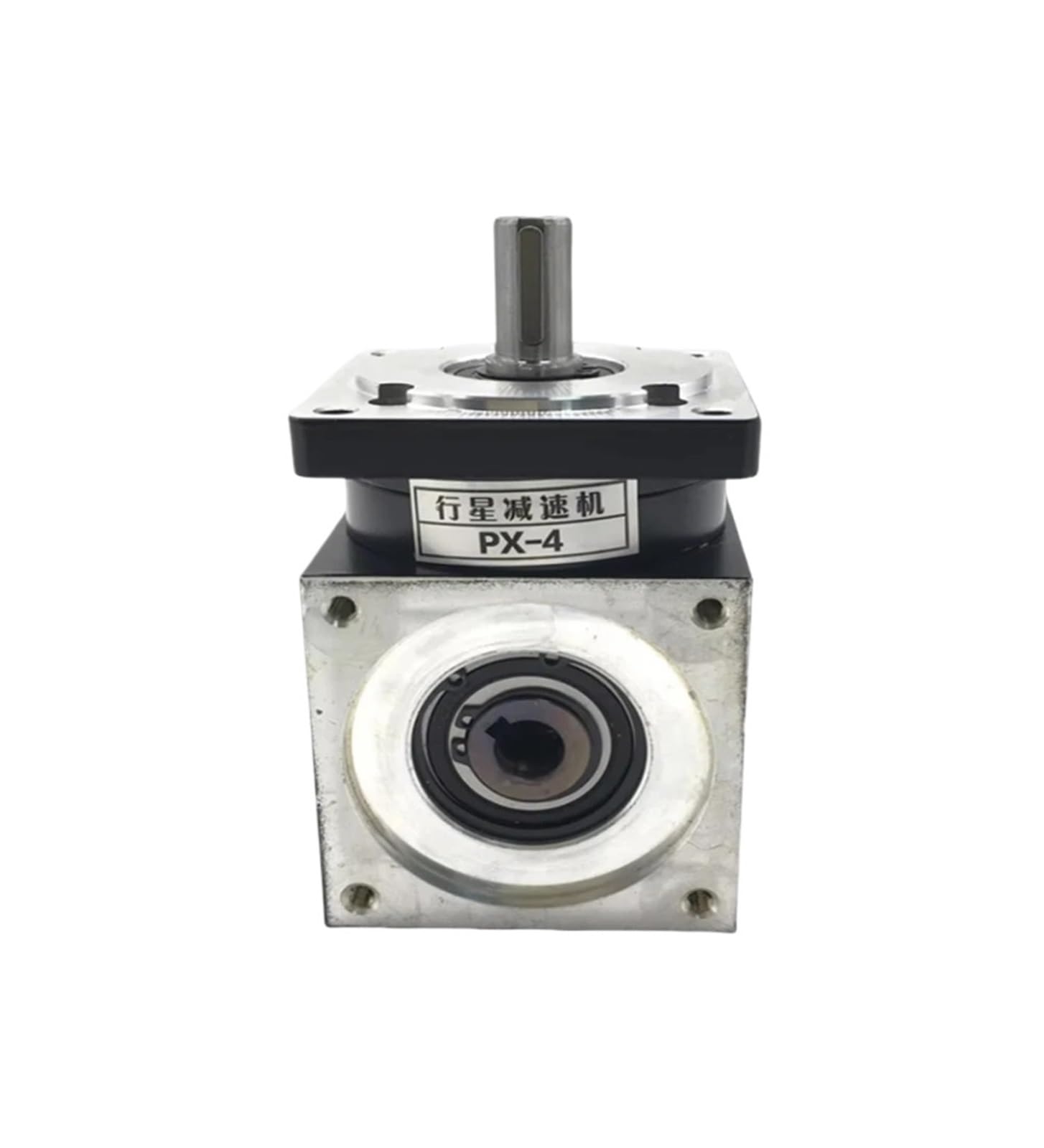 QfUxYYSLD NEMA34 86mm Right Angle Planetary Speed Reducer, Stepper Motor with 90 Degree Reverse, Input Ratio 3:1-50:1, 14mm(Ratio 5)