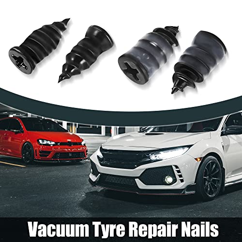 Image of X AUTOHAUX 20 Pcs Tire Repair Rubber Nail Fast Tool Self-Service Tire for Car Truck Motorcycle with Storage Box
