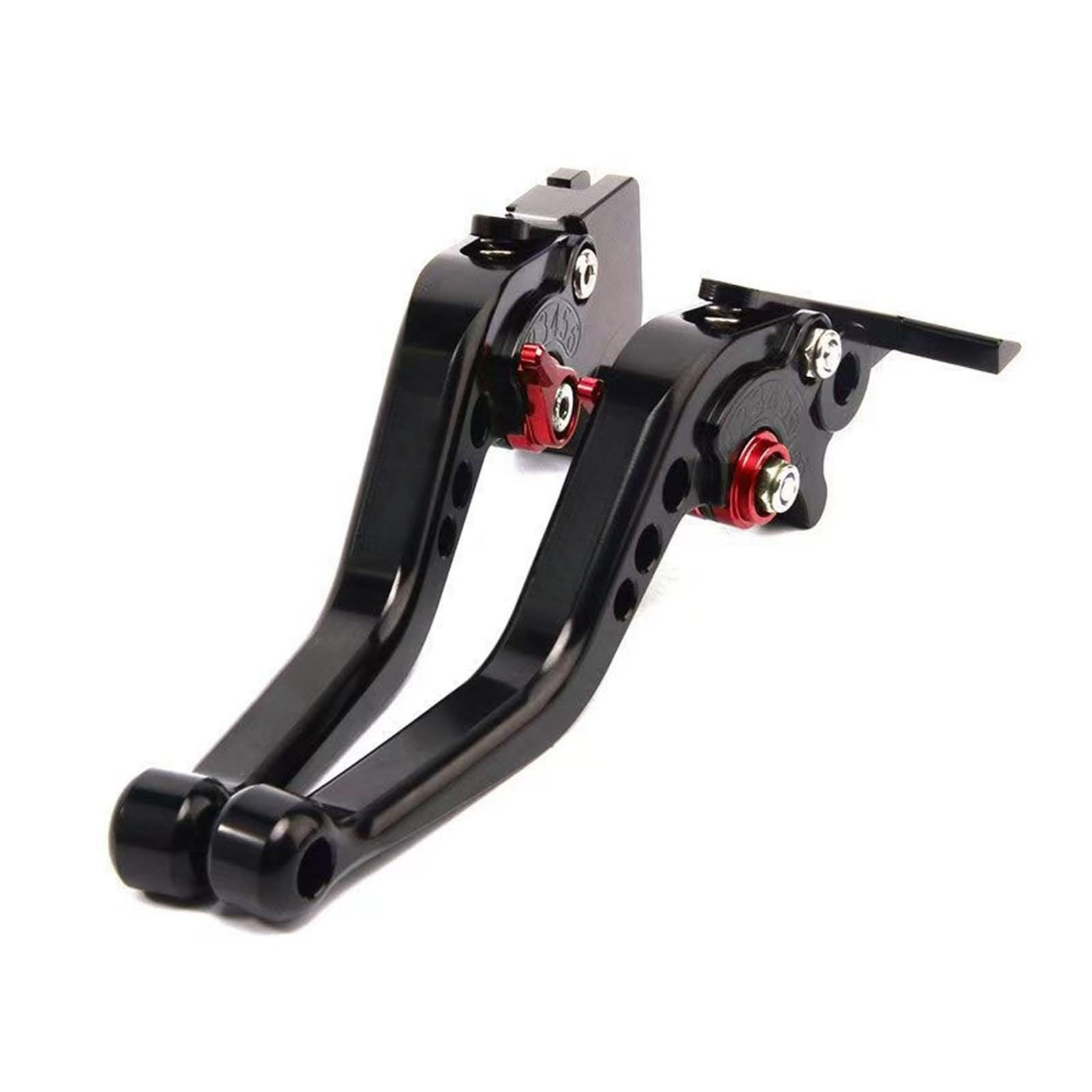 Zhannuobhd Black Red Brake Clutch Lever For Kawasaki For Ninja400 For Z400 2018 2019 2020 2021 2022 Motorcycle Accessories Cnc Short Brake Clutch Levers(Black Red)