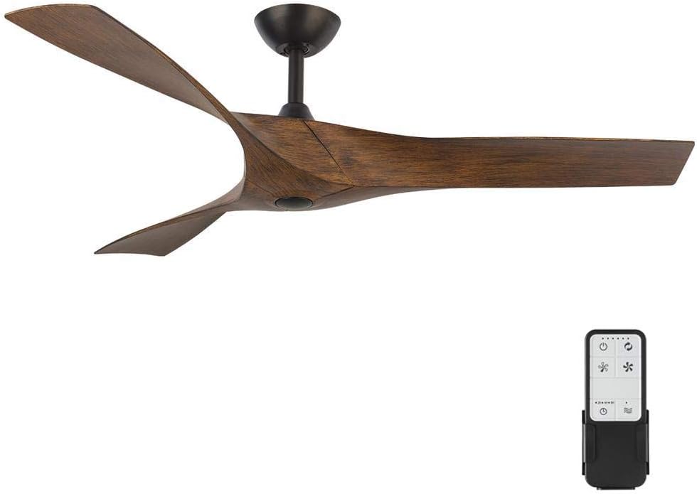 Wesley 52-inch Oil Rubbed Bronze Ceiling Fan with Remote Control