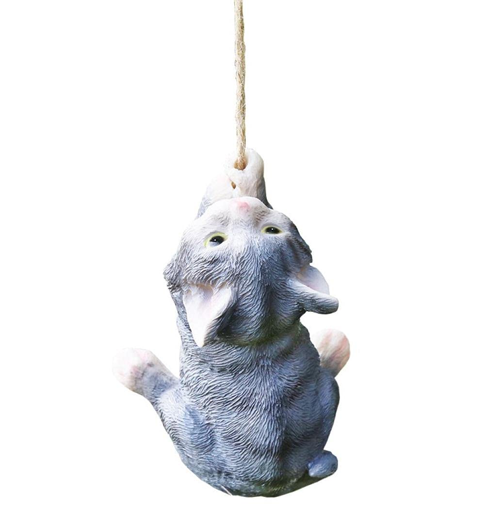 Décoration extérieure simulation animal chat résine抗变色挂件
