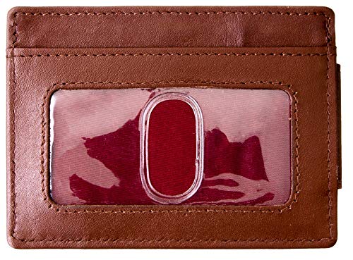VIOSI Money Clip Slim Leather Wallet For Men Front Pocket RFID Blocking Card Holder With Rare Earth Magnets - Thumbnail 6