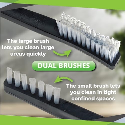 SE 10-Piece Double-Ended Gun Cleaning Brush Set, Gun Cleaning Supplies Kit, 7-inch Nylon Bristle Brushes, Plastic Handle - 7615NB10PCS - Thumbnail 3