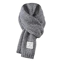 PESAAT Kids Winter Infinity Scarf Knit Toddler Boy Girls Scarves Cotton Outdoor Neck Warmer for Children 3-15 Years