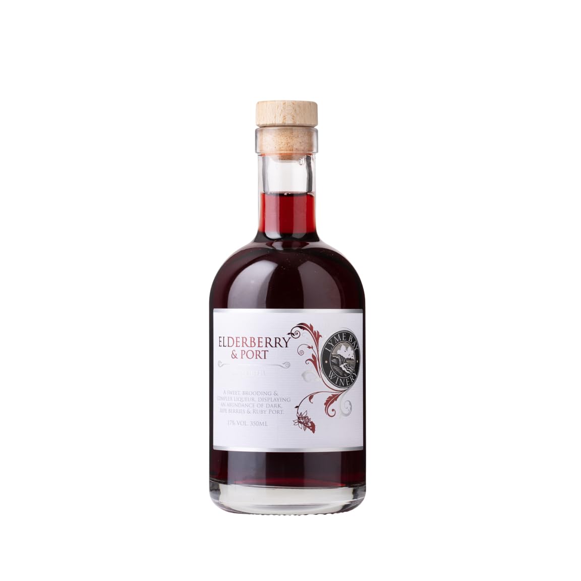 The Lyme Bay Winery Elderberry and Port Liqueur, 35 cl
