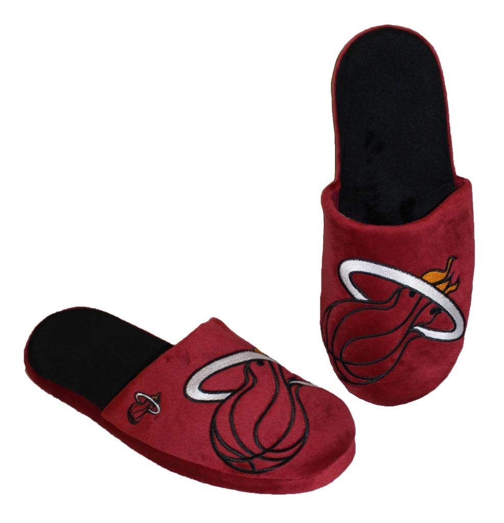FOCOFOCO NBA Miami Heat Men's Slip On Slippers