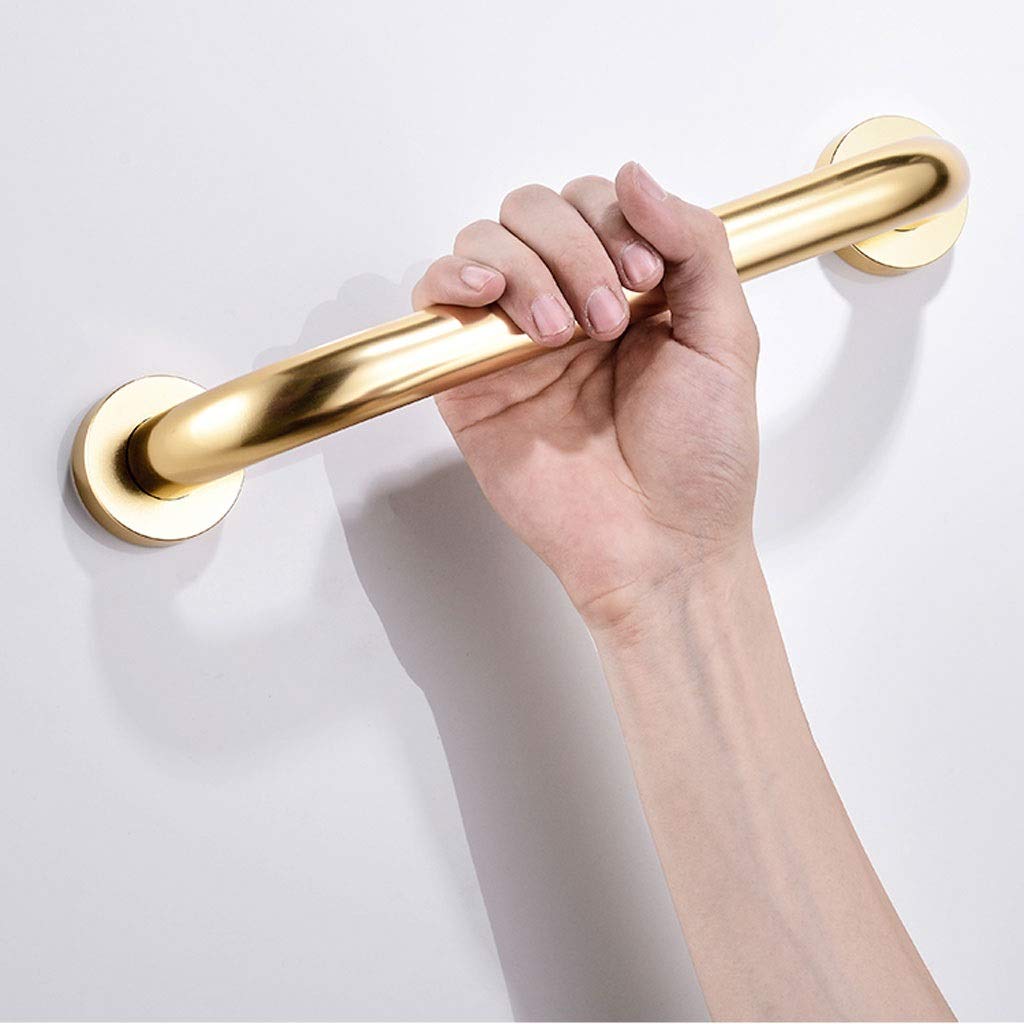 Barras de Apoyo para baño, Barra de Apoyo para bañera, Barra de Apoyo para Ducha para discapacitados de Montaje en Pared, Barra Antideslizante para baño(Plata-30cm