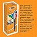 BIC 4 Colours Grip Pro Retractable Medium Point (1.0 mm) Ballpoint Pens, 12 Pens and Each Pen Contains 4 Colours