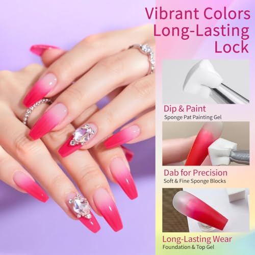 Set de Esmaltes de Gel Ombre Pat para Uñas miniatura 4