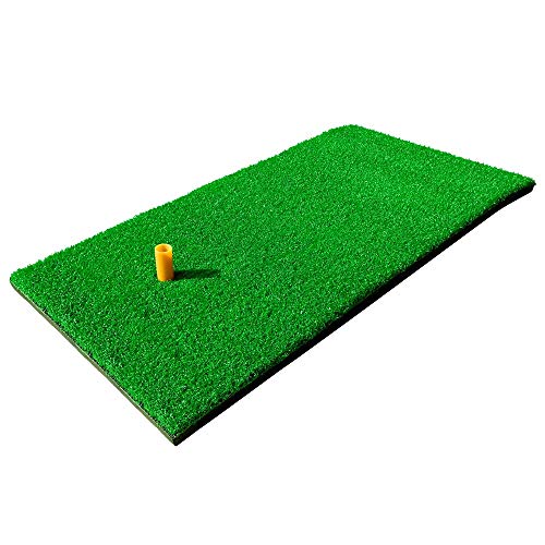 RELILAC 12“x24“ Golf Hitting Mat with Rubber Tee Holder