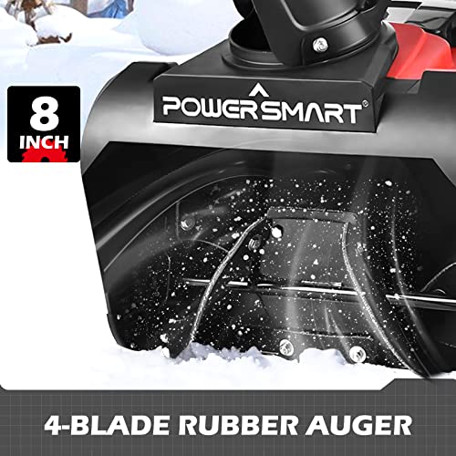 Image of PowerSmart Snow Blower Gas Powered 21-Inch, 212cc Engine Single-Stage Snowblower PS21