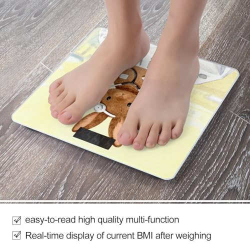 Báscula digital Cute Dental Brown para peso corporal miniatura 5