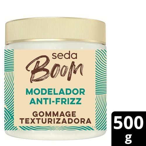 Seda Boom Modelador Antifrizz 4ABC Gommage Texturizadora com Óleo de Macadâmia e Colágeno 500g