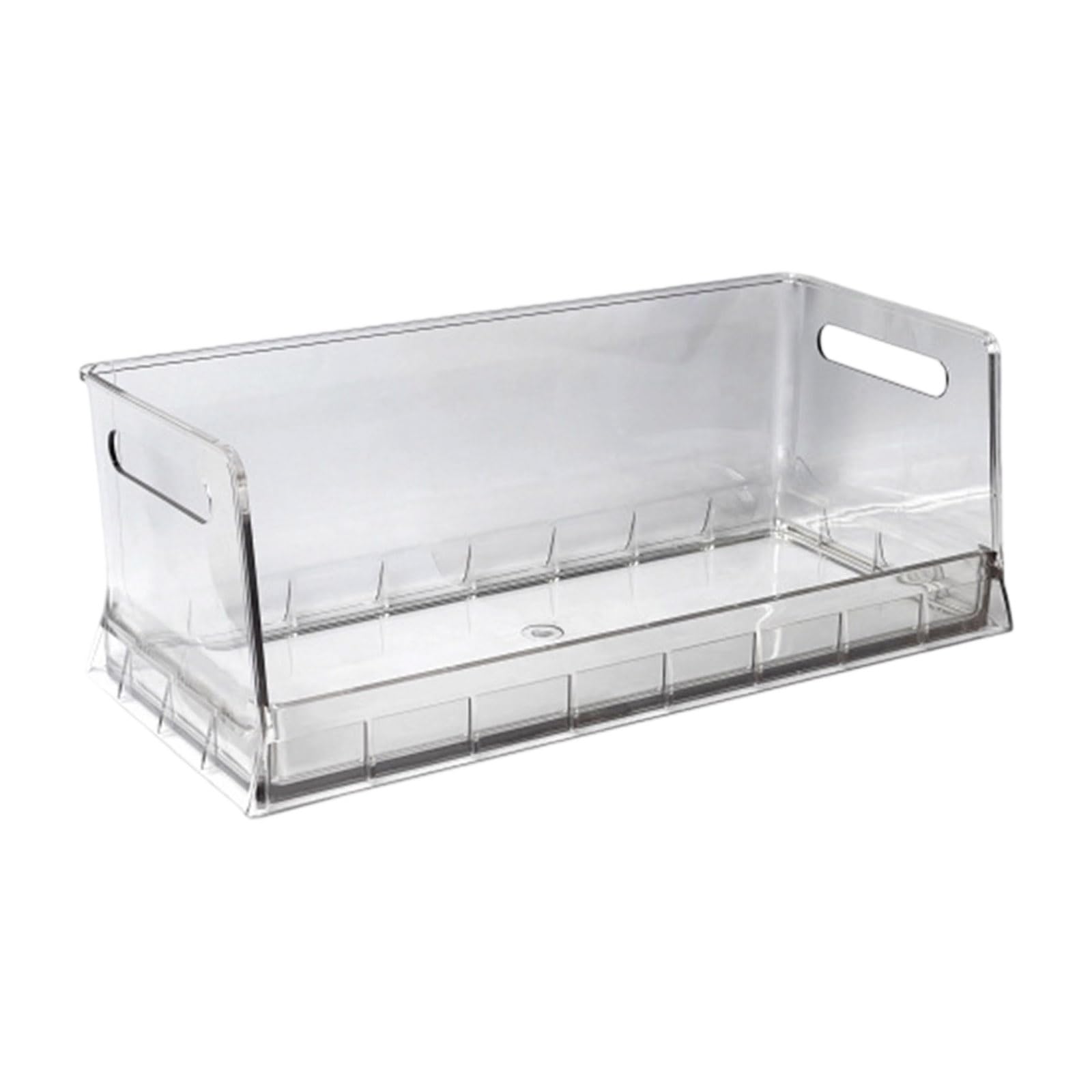 Piceioep Easy Cleaning Clear Coffee Pods Display Rack Modulars Stackable Organiser Kitchen Counter Storage Rack PET Coffee Storage Display