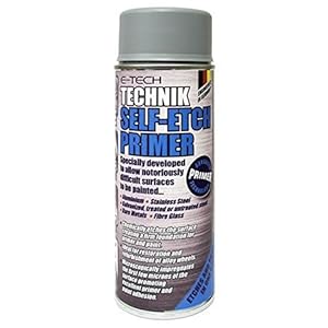 2 x E-Tech Self-Etch Grijze Primer 400ml Spuitbussen