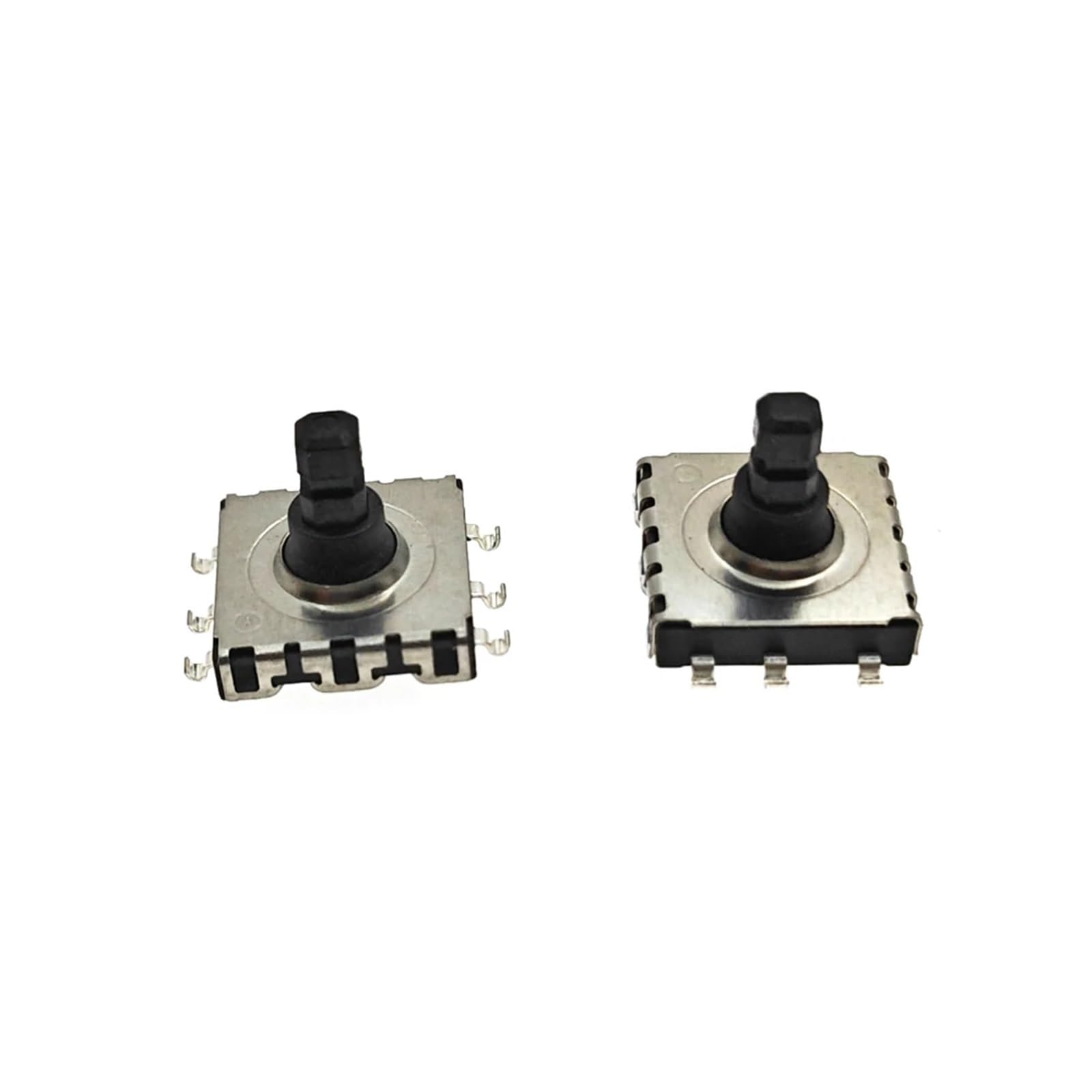 10 interruptores de cinco vías SMD de 10 x 10 x 9 mm, multidireccionales, con botón de reinicio táctil, multifunción, 10 x 10 x 9 mm.