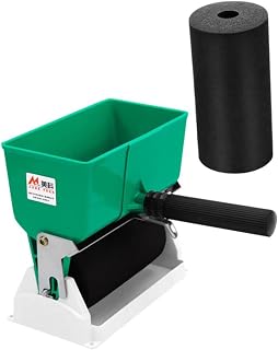 Mobestech Manual Glue Applicator Glue Spreader Glue Roller Dispenser 1 Set Foam Adhesive Spray Glue Bot Adjustable Glue Dispenser Coated Glue Roller Carton Foam Rubber Wheel Green Glued