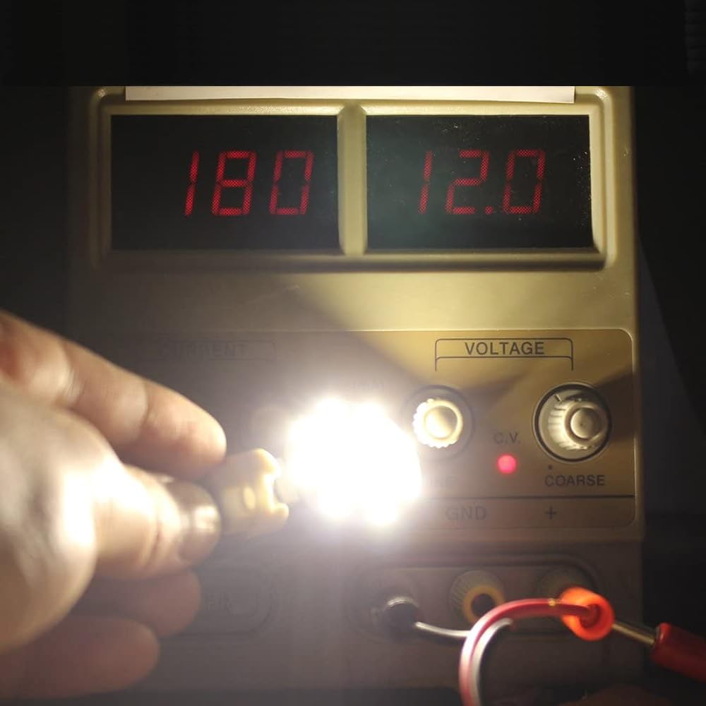 Żarówka LED G4 3W COB 6500K Biała, 12V AC/DC, Bip-pinowa baza, CRI 80+ Wysoka (12V-3W 20 sztuk/Biała 6500K)