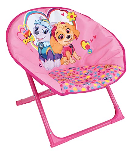 FUN HOUSE 713477 PAT'PATROUILLE Stella Everest Siège Lune Pliable pour Enfant H.47 X L.54 X P.42 cm