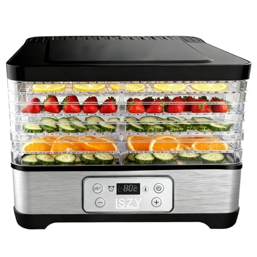Food Dehydrator Machine-Dehydrators for Food and Jerky, 300W 158 ℉