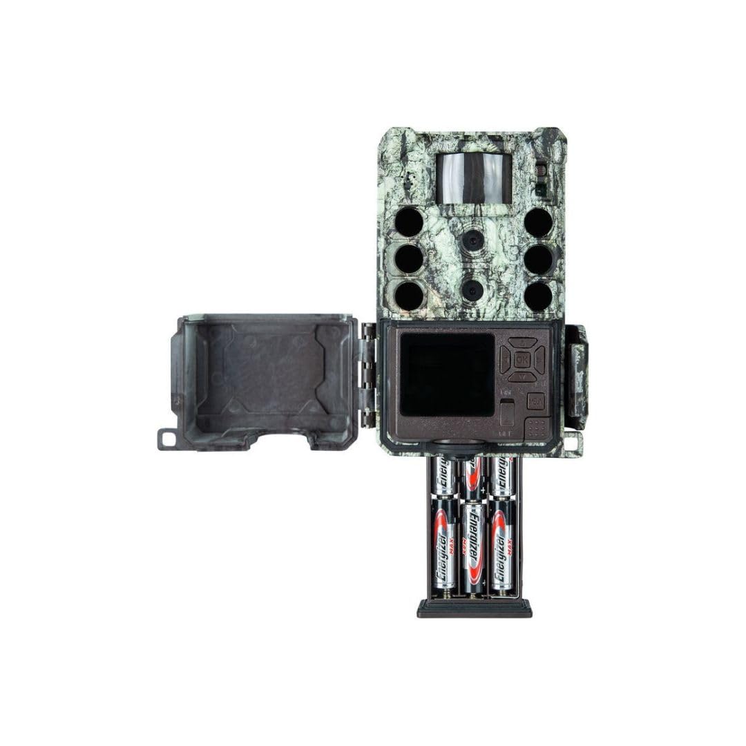 Bushnell Core DS-4K No-Glow Trail Camera, fotocamera da gioco da 32 MP con video 4K e schermo a colori