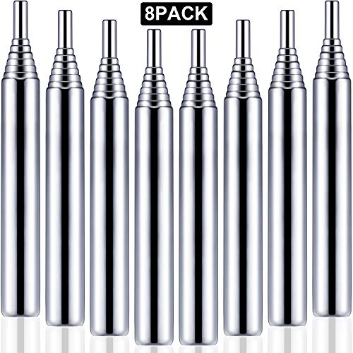8 Pieces Gear Fire Bellows Collapsible Outdoor Blow Fire Tube Fire Blower Pipe