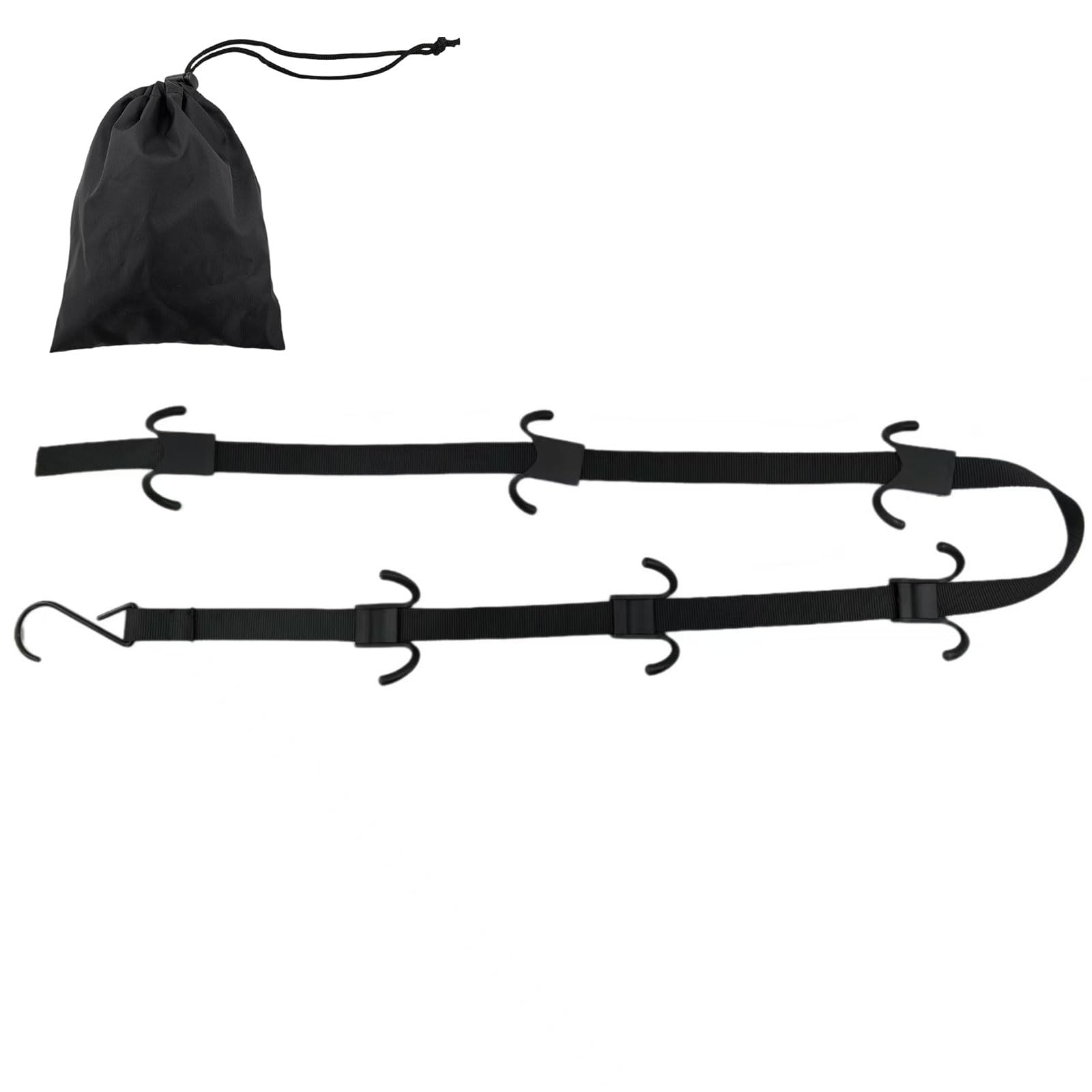 Jazuaiao Portable Hockey Gear Drying Rack with Reinforced Hooks Prevents for Travel Storage Garage Storage