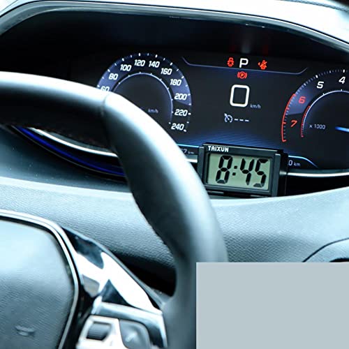 BOWTONG Mini orologio da auto, camion, cruscotto