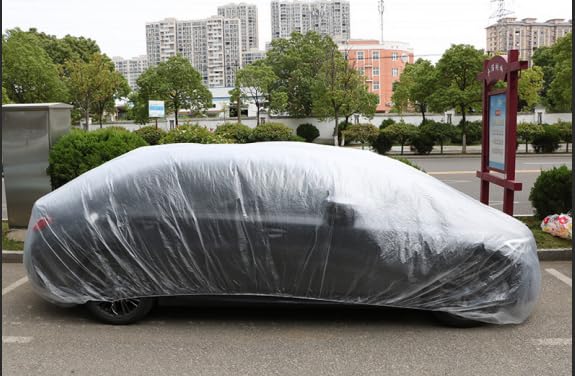 Copertura per parabrezza per camper Classe C Ford E450 1997-2025, coperture per parabrezza per ghiaccio e neve, parasole per finestrino anteriore del camper, accessori monouso trasparenti