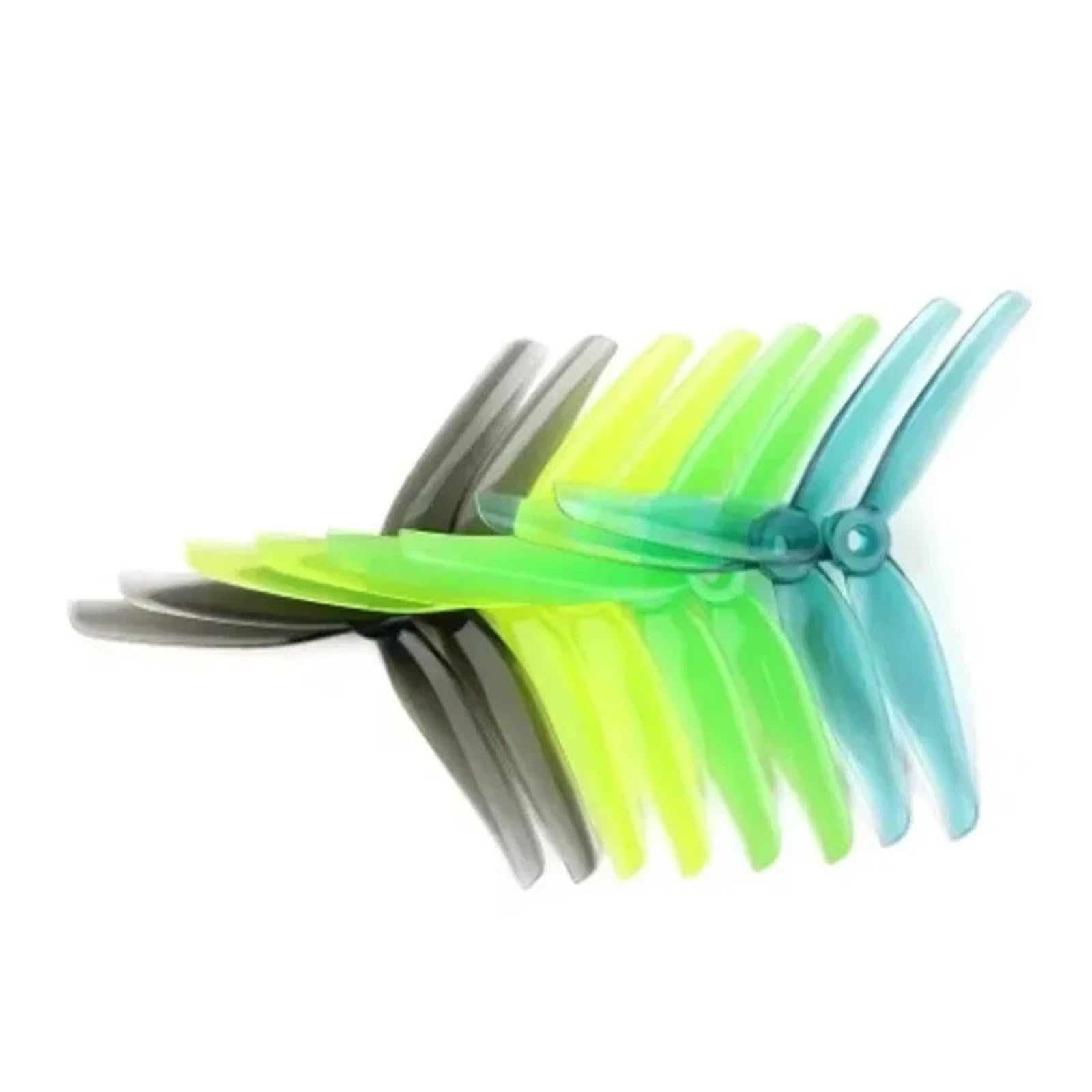 5140 Elica FPV Tri-Blade CW CCW da 12,7 cm per drone da corsa da 12,7 cm (F5 blu, 4 pezzi)