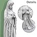 TOETOL Virgin Mary Praying Statue 29.9 Inch Tall Outdoor Garden Religious Decorations Statue Clearance for Home Yard Patio Lawn Hallway Decor Sculpture Magnesium Oxide Stone