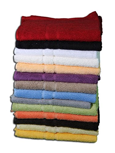 Gözze - Bath Mat, Set of 2, 100% Cotton, 50 x 70 cm - Bordeaux - Image 3